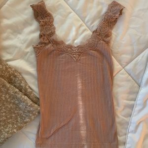 🖤 J CREW NWOT lace tank top